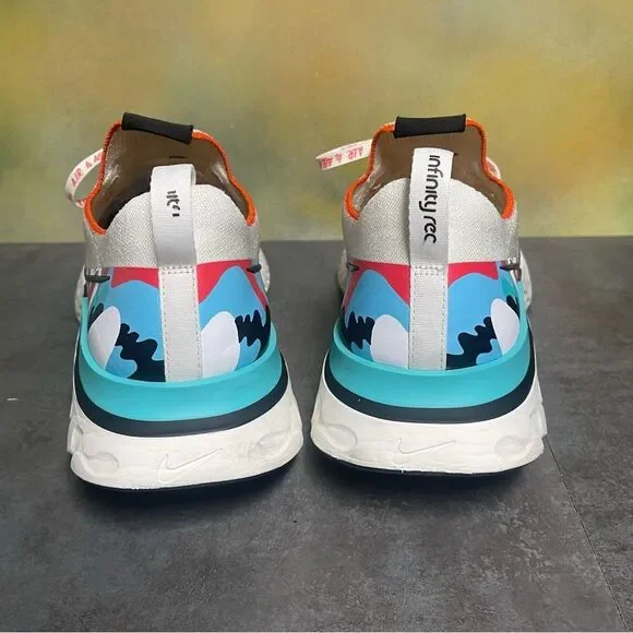 Nike React Infinity Run Flyknit A.I.R. Sail Men’s Sneakers Size 14 - Picture 8 of 16